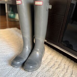 Hunter Original Gloss Gray Rain Boots EU39